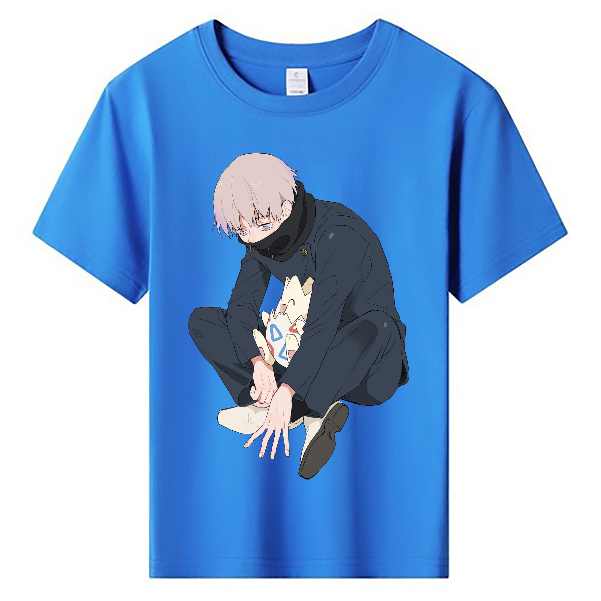 （画像用） 呪術廻戦 Jujutsu Kaisen 綿100％キッズTシャツ（フロントプリント）